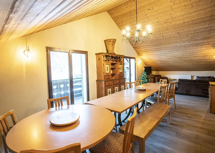 A 6 Chambres, 12 Pers. - Fr-1-676-3 아파트 Châtel